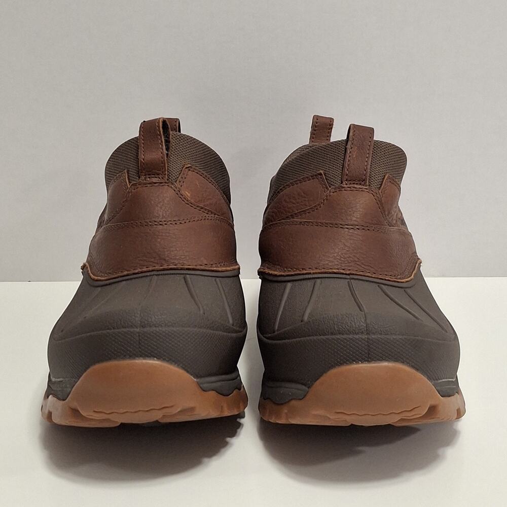 LL Bean Storm Chaser 5 Boots Mens Size 12M Slip On Waterproof WetIceTech Brown - Picture 5 of 9